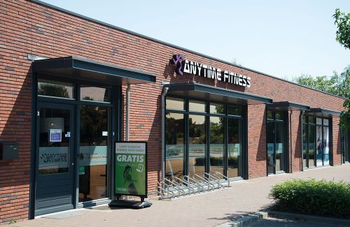 Anytime Fitness gevel