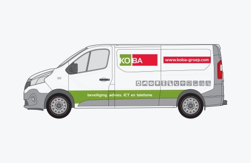 Koba autobelettering